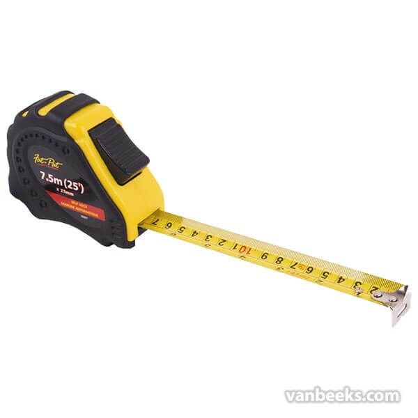 FatPat 25ft Self-Lock Measure Tape